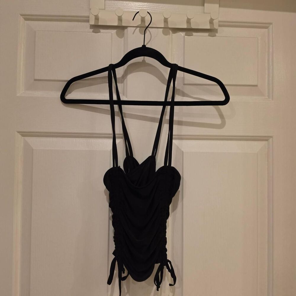 Nasty Gal Women's Black Strappy Tank Top